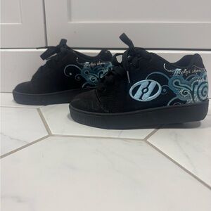 Heelys Black and Blue Kids Sneakers